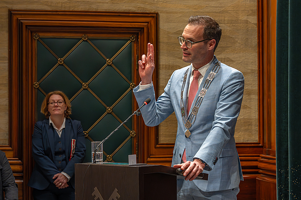 Burgemeester Peter Heijkoop