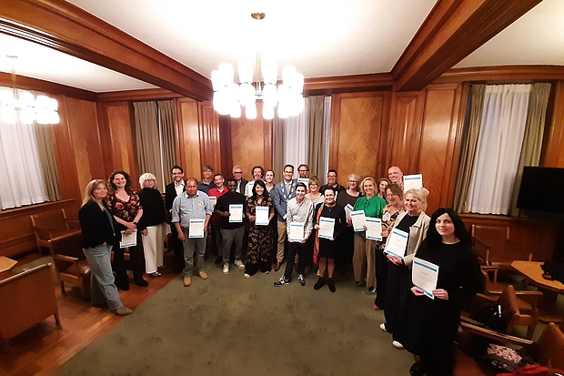 Alle deelnemers aan de cursus Politiek Actief