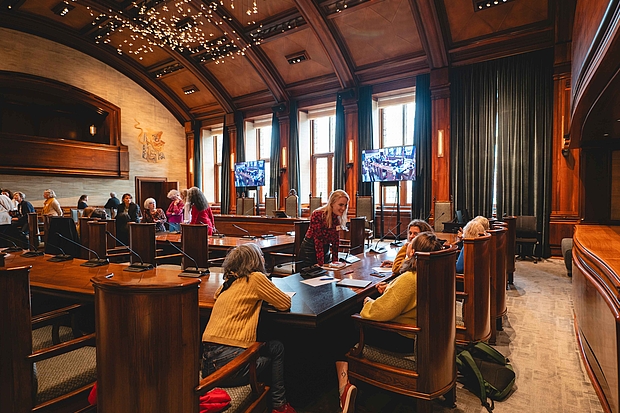 Debat in de Raadzaal