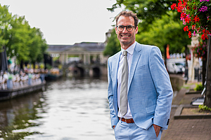 Foto van de burgemeester Peter Heijkoop