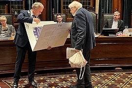 Afscheid raadslid Maarten Kersten