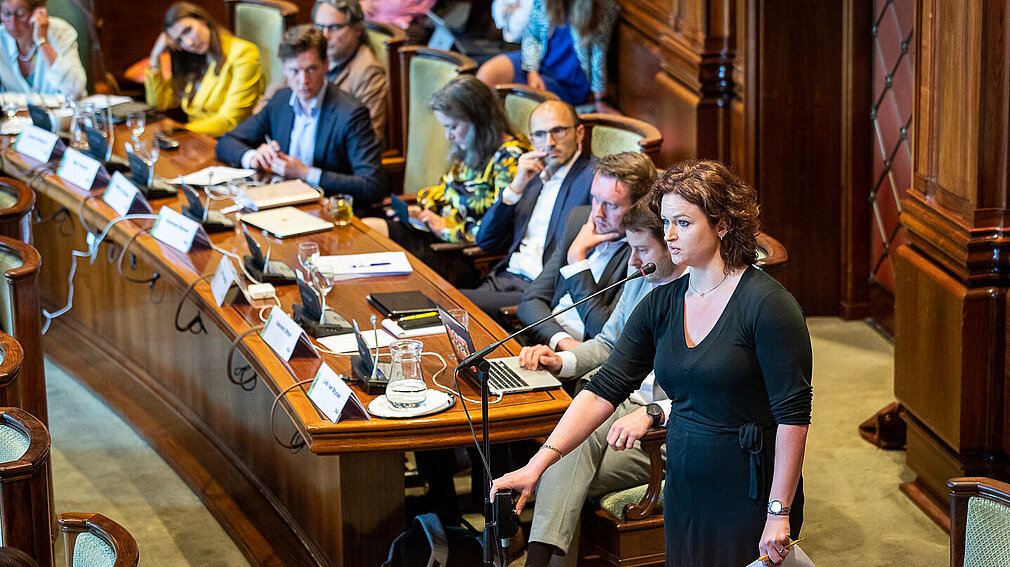 Raadsvergadering in het Stadhuis (juni 2019)